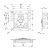 Zamek 17291S BLK  Adam Hall